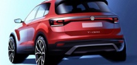 Volkswagen показал первый тизер самого маленького паркетника - T-Cross